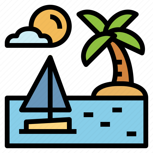 Beach, holidays, summer, vacations icon - Download on Iconfinder
