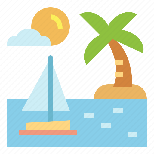 Beach, holidays, summer, vacations icon - Download on Iconfinder