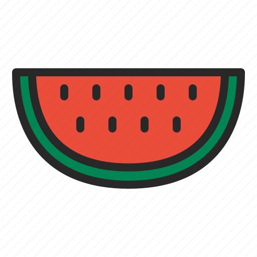Beach, food, fruit, summer, vegetable, watermelon icon - Download on Iconfinder
