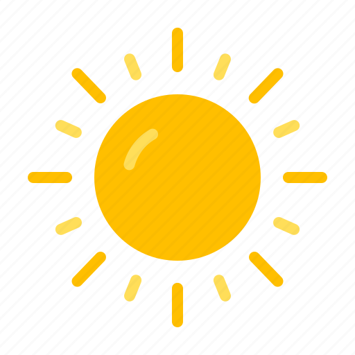 Bright, sun, sunlight icon