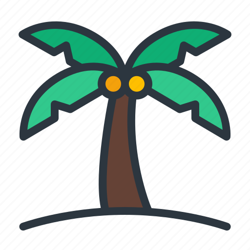 Coconut, palm, tree icon - Download on Iconfinder
