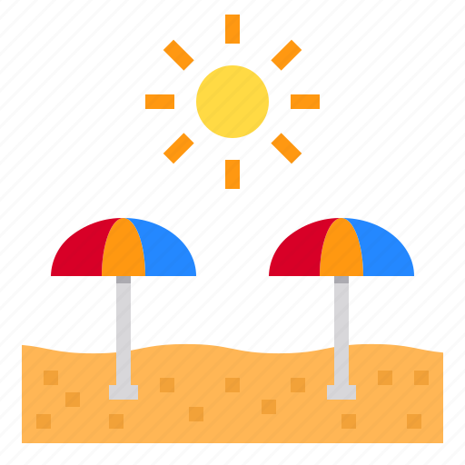 Beach, holiday, summer, travel, umbrella icon - Download on Iconfinder