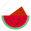 beach, fruit, summer, sweet, watermelon 