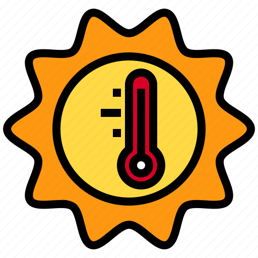 Celsius, hot, summer, thermometer, weather icon - Download on Iconfinder