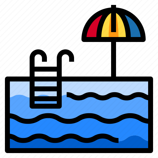 Holiday, hotel, pool, summer, travel icon - Download on Iconfinder