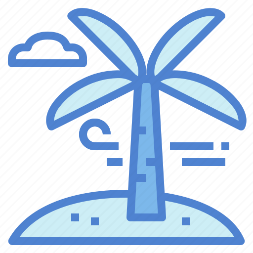 Landscape, palm, summertime, tree, trip icon - Download on Iconfinder