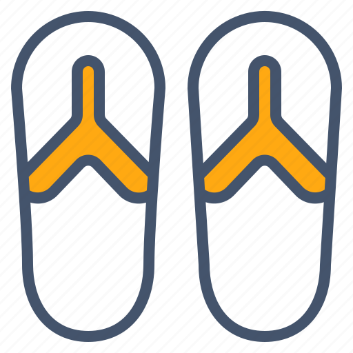 Flip, flops, holiday, sandals, summer, vacation icon - Download on Iconfinder