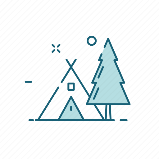Camping, outdoor, camp, tent, nature icon - Download on Iconfinder