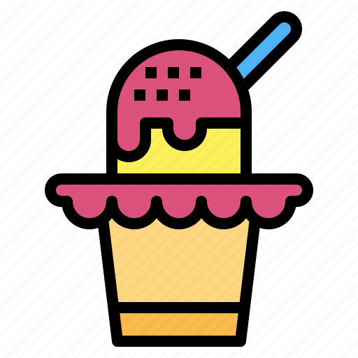 Cream, dessert, ice, shave, sweet icon - Download on Iconfinder