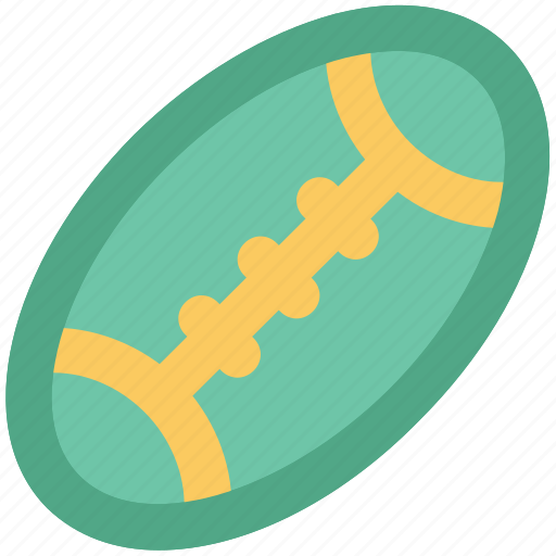 American football, egg ball, rugby, rugby ball, rugby equipment, sports ball icon - Download on Iconfinder