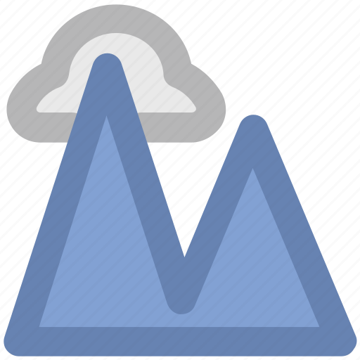 Clouds, hill, hill station, landscape, mountains, nature view, scenery icon - Download on Iconfinder