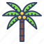 beach, coconut tree, holiday, islands, summer, vacation, weather 