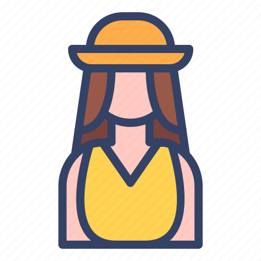 Avatar, female, holiday, person, travel, user, woman icon - Download on Iconfinder