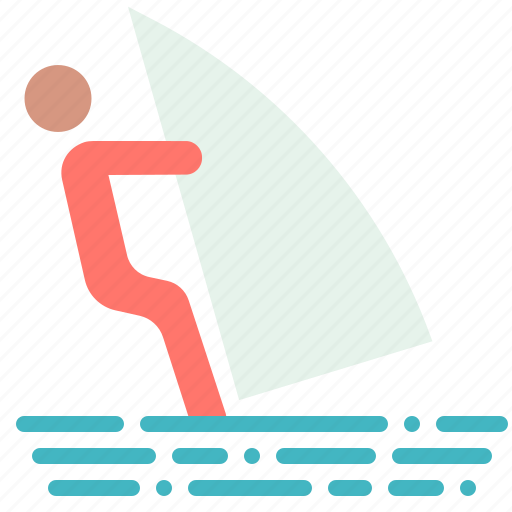 Beach, holiday, recreation, skiing, summer, surfing, vacation icon - Download on Iconfinder