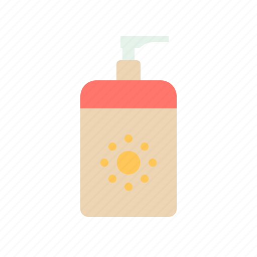 Beauty, lotion, summer, sun, sunblock, sunscreen, hygge icon - Download on Iconfinder
