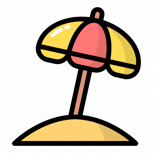 Umbrella, parasol, rainy, beach icon - Download on Iconfinder