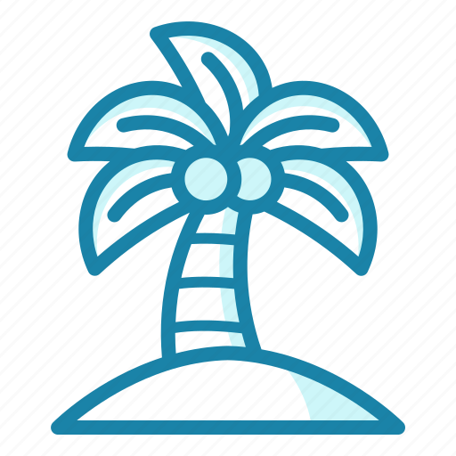 Tropical, coconut, summer, tree, beach, plant icon - Download on Iconfinder