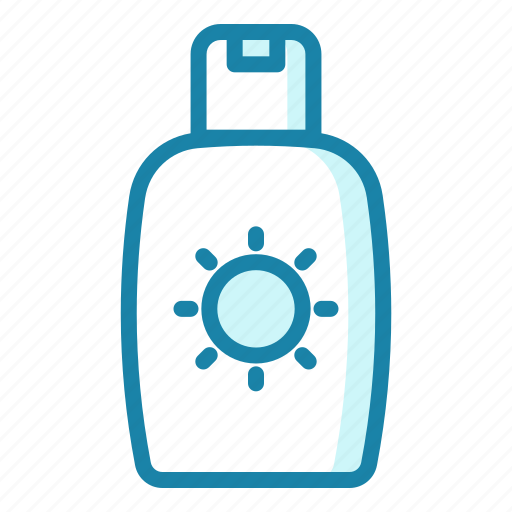 Sunblock, summer, sunscreen, cream, sun, lotion, skin icon - Download on Iconfinder