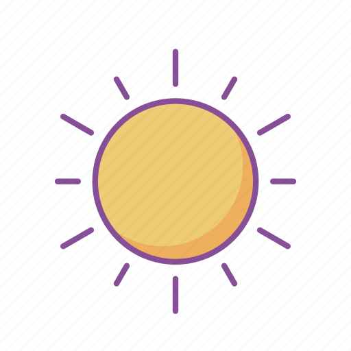 Sun, weather, summer, beach icon - Download on Iconfinder