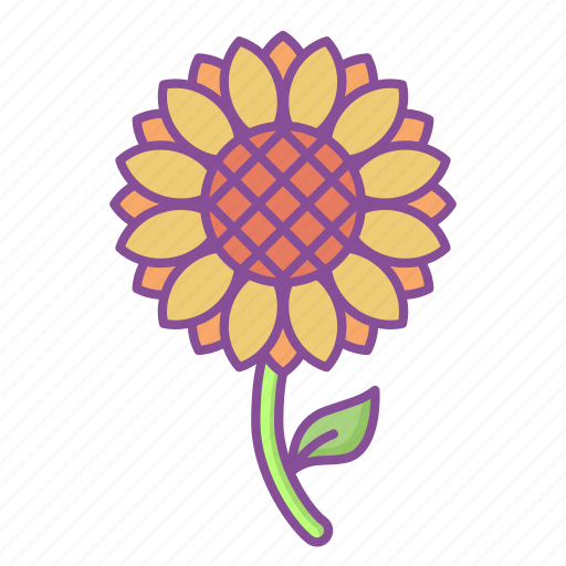 Sunflower, flower, summer, spring icon - Download on Iconfinder
