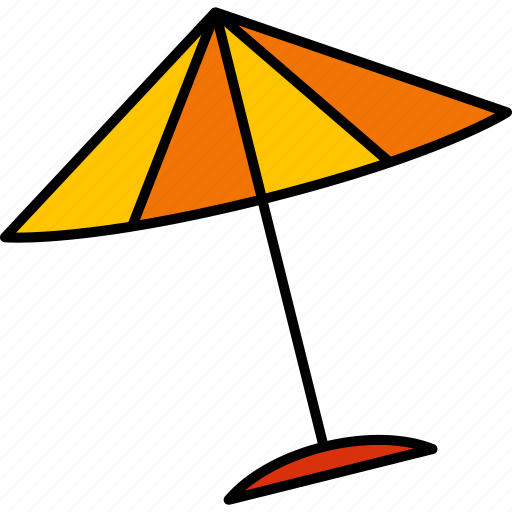 Umbrella, beach, sun, sea, relaxation icon - Download on Iconfinder