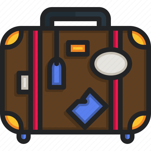 Suitcase, travel, bag, summer, holiday icon - Download on Iconfinder