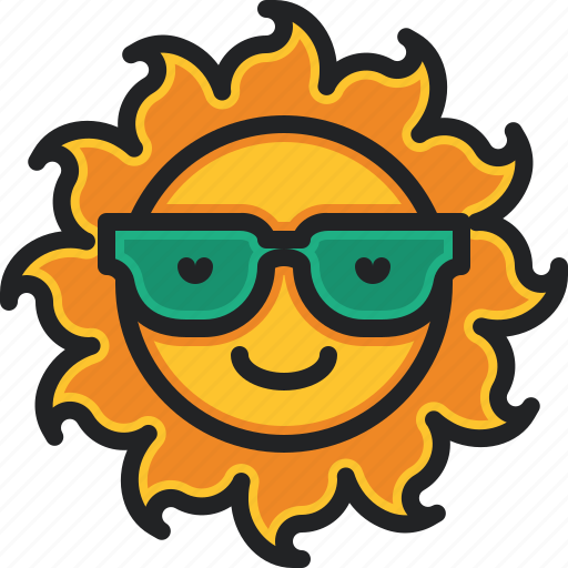 Sun, summer, weather, meteorology, nature icon - Download on Iconfinder