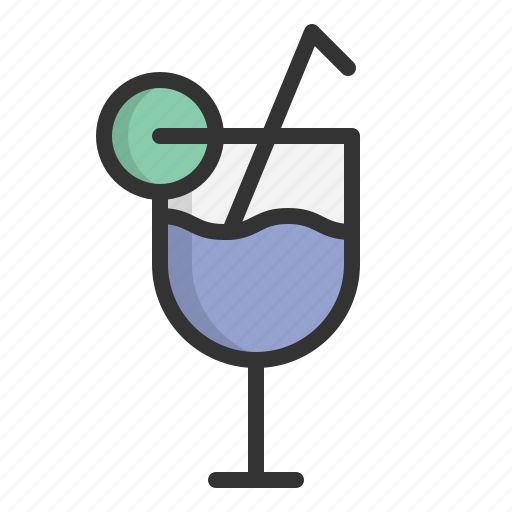 Beverage, cocktail, drink, glass, summer icon - Download on Iconfinder