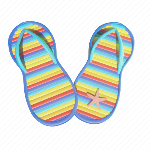 Slipper, footwear, sneaker, sandals, fashion, boot, footgear 3D illustration - Download on Iconfinder