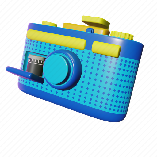 Camera, picture, digital, video, photo, image, photography 3D illustration - Download on Iconfinder