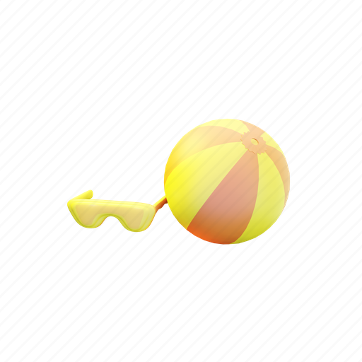 Beach, ball, summer, play, sport, sports, sun icon - Download on Iconfinder