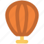 air balloon, balloon, flying, hot air balloon, parachute balloon, skydiving, travel 