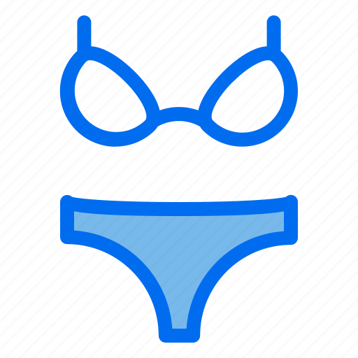 Bikini, sexy, underware, woman, beach, summer icon - Download on Iconfinder