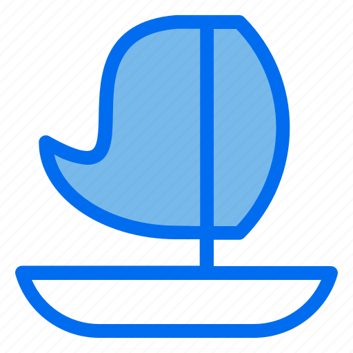 Sailin, boat, summer, ship, transport, holiday icon - Download on Iconfinder