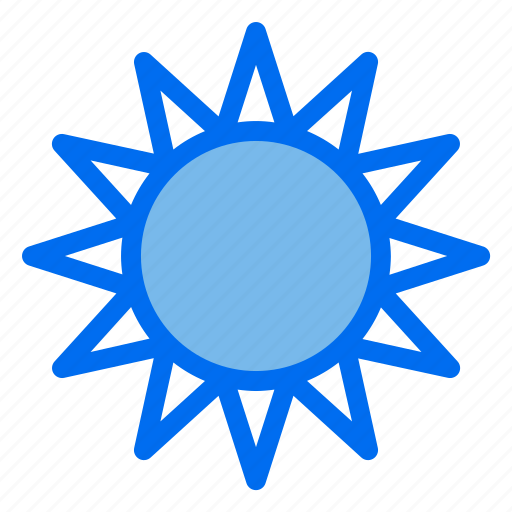 Sunny, weather, summer, sun icon - Download on Iconfinder