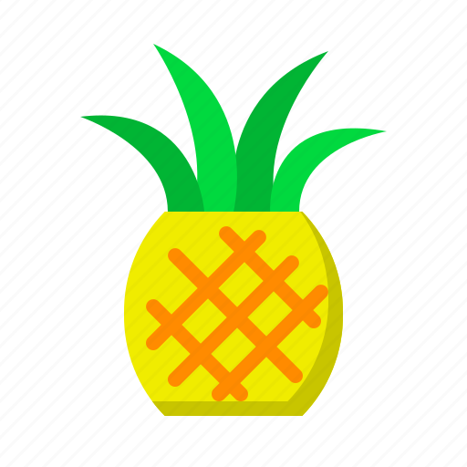 Pineapple, fruit, food, nutrition, summer icon - Download on Iconfinder