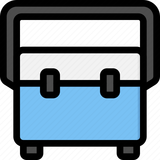 Box, ice box, fridge, cooler, water cooler, portable fridge icon - Download on Iconfinder