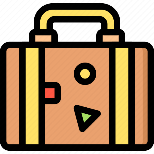Luggage, suitcase, baggage, traveling, travel icon - Download on Iconfinder