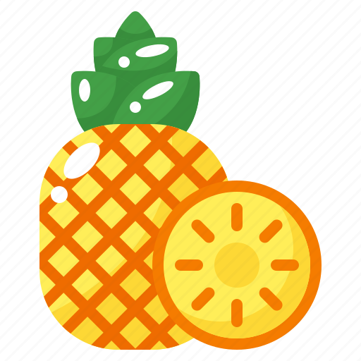 Pineapple, fruit, fresh, food, ananas, tropical, healthy icon - Download on Iconfinder