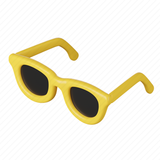Summer, sunglasses 3D illustration - Download on Iconfinder