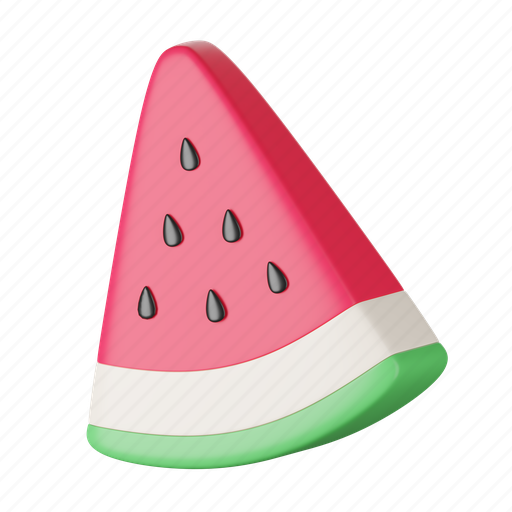 Summer, watermelon 3D illustration - Download on Iconfinder