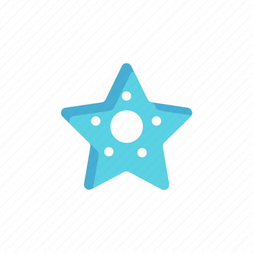 Flat, icon, starfish icon - Download on Iconfinder
