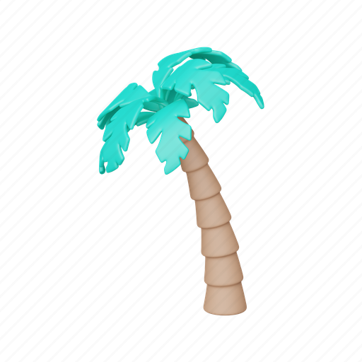 Palm tree, beach, vacation, tree, tropical, floral, green icon - Download on Iconfinder