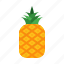 pineaple, ananas, summer, fruit 