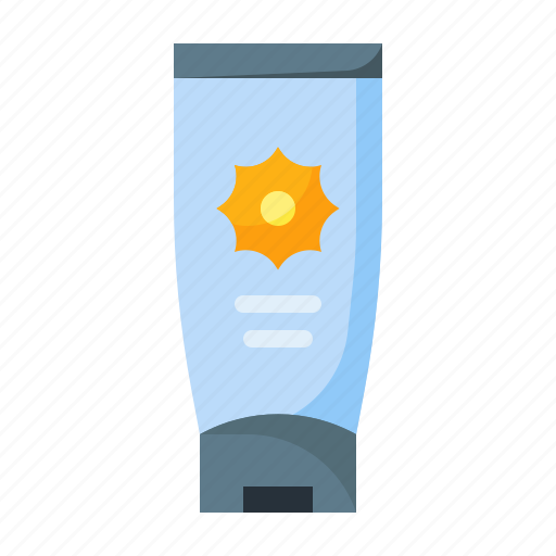 Sunblock, sunscreen, cream, lotion icon - Download on Iconfinder