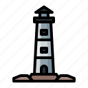 lighthouse, sea, summer, tower