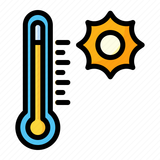 Temperature, summer, sun, hot icon - Download on Iconfinder