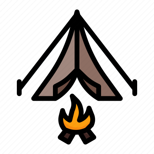 Tent, camp, adventure, travel icon - Download on Iconfinder