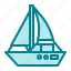 sailboat, boat, transportation, sea 