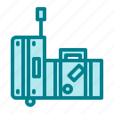 suitcase, travel, vacation, briefcase